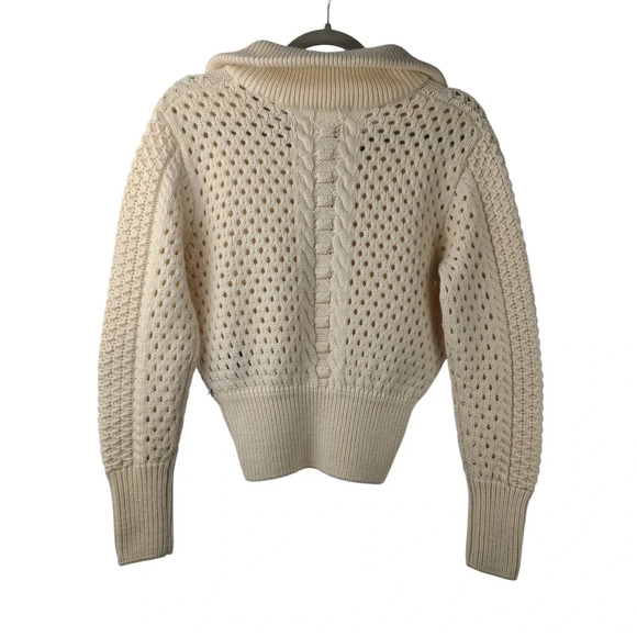 Scotch & Soda Anorak Cable Knit Sweater Size XS - Picture 7 of 9